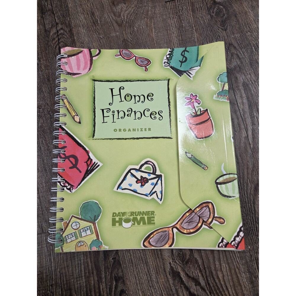 DayRunner Home Finance Organizer Folder Planner Envelope Calendar 95001